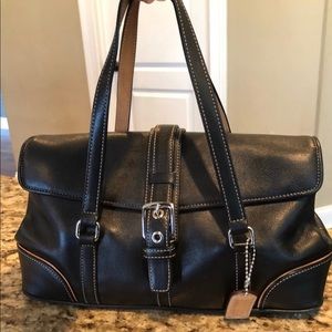 Black Coach Satchel